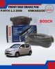 Front Disc Brake Pad Set-Perodua Myvi 1.3 2005-Old Myvi-BOSCH-0986AB1030 image