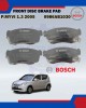 Front Disc Brake Pad Set-Perodua Myvi 1.3 2005-Old Myvi-BOSCH-0986AB1030 image