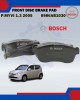Front Disc Brake Pad Set-Perodua Myvi 1.3 2005-Old Myvi-BOSCH-0986AB1030 image