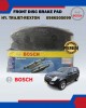 FRONT DISC BRAKE PAD-BOSCH-HYUNDAI TRAJET, SSANGYONG REXTON 2.7-0986505099 Brake System image