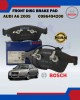 Front Disc Brake Pad-Audi A6 2005-A8 4.0-Bosch-0986494200 image