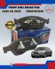 Front Disc Brake Pad-Audi A6 2005-A8 4.0-Bosch-0986494200 image