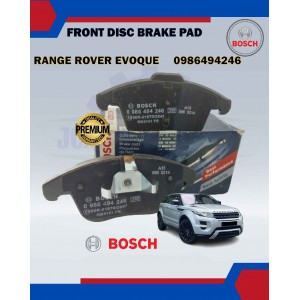 Front Disc Brake Pad-Bosch-Land Rover Range Rover Evoque Lv 2.0-2.2 2011-BOSCH-0986494246