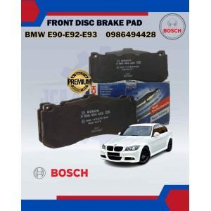 Front Disc Brake Pad-Bmw 3-SERIES E90 E92 E93-BOSCH-0986494428