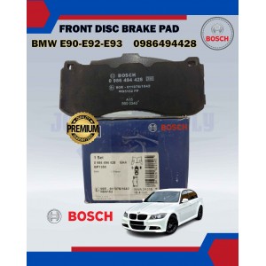 Front Disc Brake Pad-Bmw 3-SERIES E90 E92 E93-BOSCH-0986494428