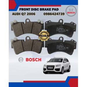 Front Disc Brake Pad-Bosch-Porsche Cayenne-Audi Q7 2006-BOSCH-0986424739