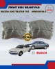 FRONT DISC BRAKE PAD-BOSCH-MAZDA 626 V6-FORD TELSTAR TX5 V6-0986505914 Brake System image