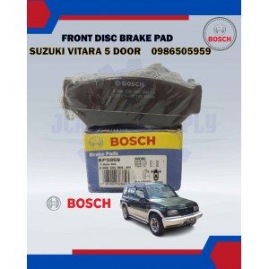 Front Disc Brake Pad Set-Suzuki Vitara 5 Door-Bosch-0986505959