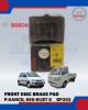 FRONT DISC BRAKE PAD SET-PERODUA KANCIL 660, 850, DAIHATSU HIJET S-BOSCH-0986AB3202-BP202 Brake System image