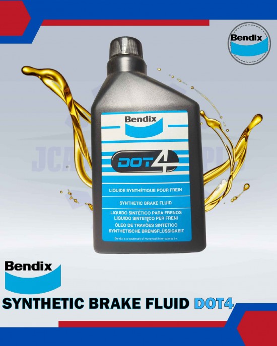 BENDIX DOT 4 SYNTHETIC BRAKE FLUID DOT 4 (450ML) ENGINE OIL & FLUIDS image