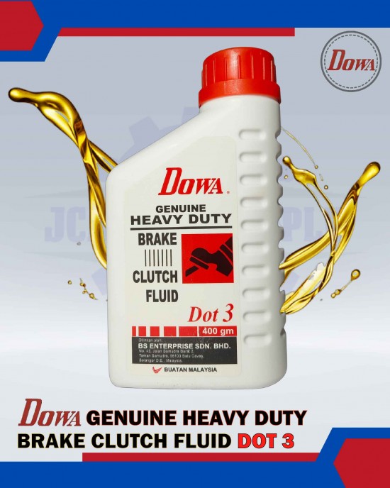 DOWA GENUINE HEAVY DUTY BRAKE CLUTCH FLUID DOT 3 (400gm) ENGINE OIL & FLUIDS image