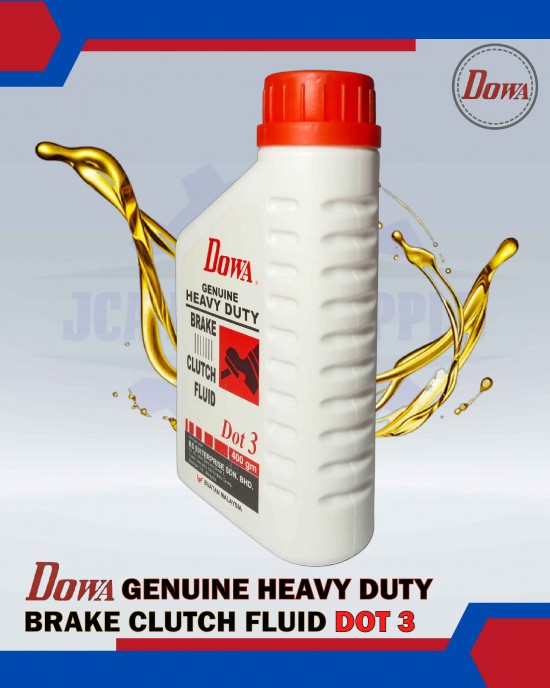 DOWA GENUINE HEAVY DUTY BRAKE CLUTCH FLUID DOT 3 (400gm) ENGINE OIL & FLUIDS image