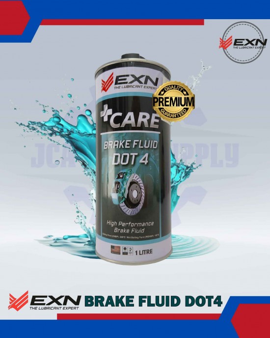 EXN BRAKE FLUID DOT 4 HIGH PERFOMANCE (1L) ENGINE OIL & FLUIDS image