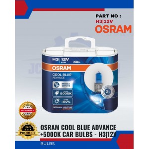 Osram Cool Blue Advance+5000K H3