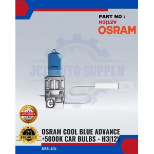 Osram Cool Blue Advance+5000K H3