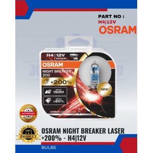 Osram Night Breaker Laser +200% H4