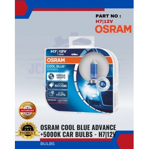 Osram Cool Blue Advance+5000K H7