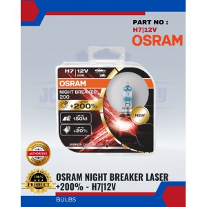 Osram Night Breaker Laser +200% H7