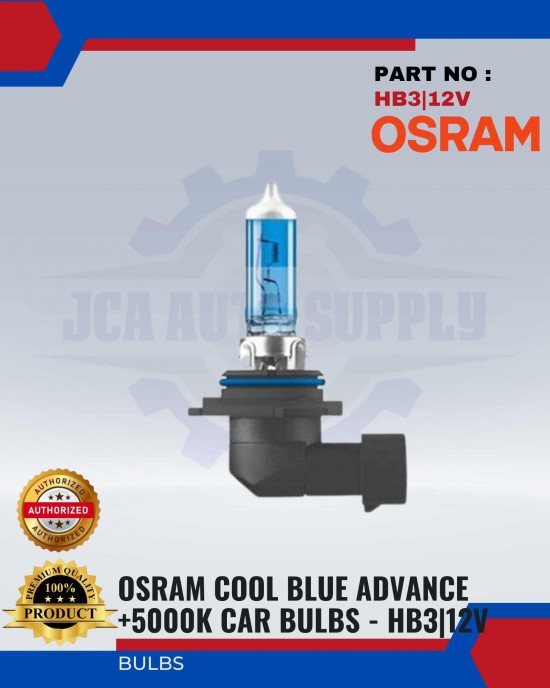 Osram Cool Blue Advance+5000K HB3 Bulbs image