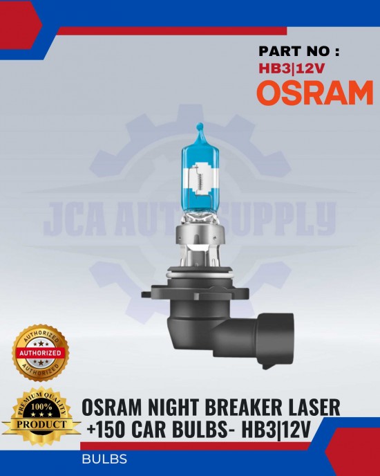 Osram Night Breaker Laser +150% (Next Generation) HB3 Bulbs image