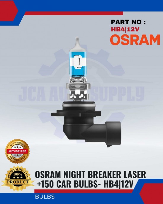 Osram Night Breaker Laser +150% (Next Generation) HB4 Bulbs image