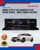 HONDA TYPE R CAR NUMBER PLATE FRAME COVER - MOVE TUNING FACTORY image