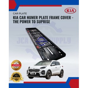 Kia Car Number Plate Frame Cover-The Power To Surprise Kia Car Number Plate Frame Cover-The Power To Surprise