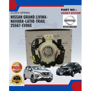Clock Spring-Nisaan Livina-Latio-Sylphy-Navara 2007-25567-EV06E