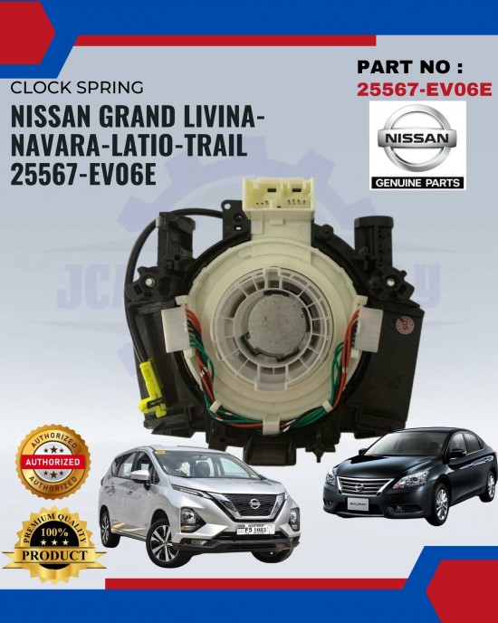 Showing image for Clock Spring-Nisaan Livina-Latio-Sylphy-Navara 2007-25567-EV06E Clock Spring-Nisaan Livina-Latio-Sylphy-Navara 2007-25567-EV06E image