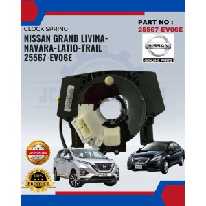 Clock Spring-Nisaan Livina-Latio-Sylphy-Navara 2007-25567-EV06E