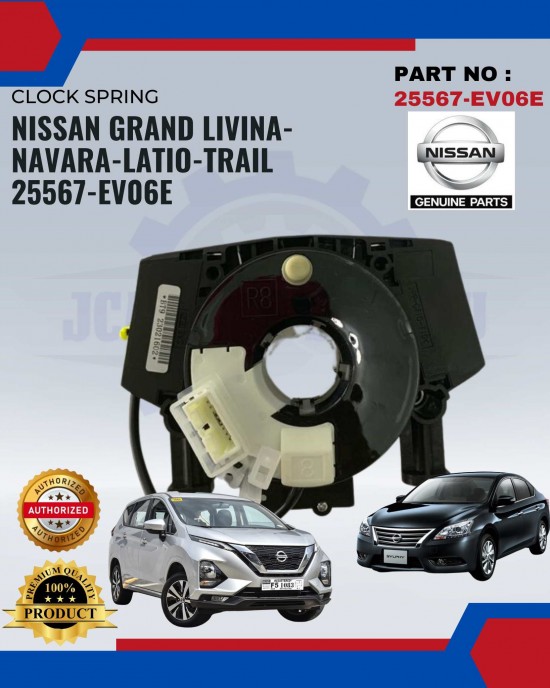 Showing image for Clock Spring-Nisaan Livina-Latio-Sylphy-Navara 2007-25567-EV06E Clock Spring-Nisaan Livina-Latio-Sylphy-Navara 2007-25567-EV06E image
