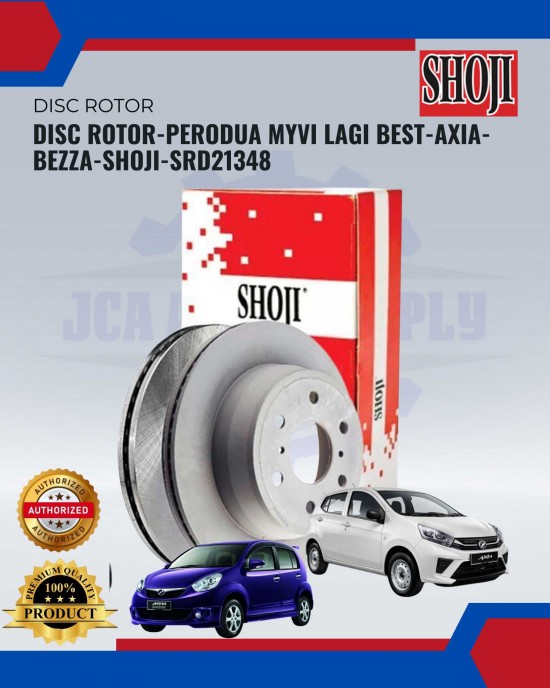 Disc Rotor-Perodua Myvi Lagi Best-Axia-Bezza-Shoji-SRD21348 image