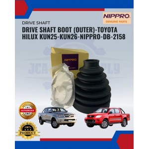 Drive Shaft Boot (Outer)-Toyota Hilux Kun25-Kun26-Nippro-DB-2158