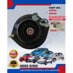 Absorber Mounting With Bearing-Perodua Myvi-Alza-Kenari-Kelisa-Kancil-Viva-48609-BZ060