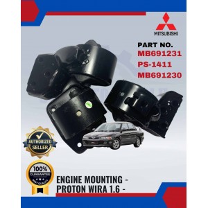 Engine Mounting-Mitsubishi-Wira 1.6-Auto-Manual-AH-MB691231-PS-1411-MB691230