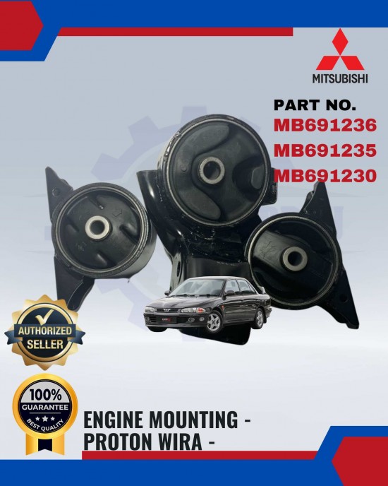 ENGINE MOUNTING - MITSUBISHI - WIRA - AUTO - MANUAL - CN - MB691235 image