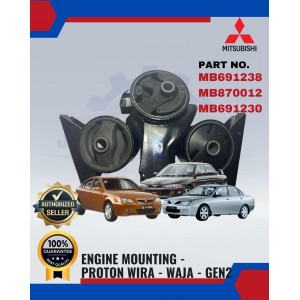 Engine Mounting-Mitsubishi-Wira-Waja-Gen2-Auto-Manual-CO-MB691238-MB70012-MB691230