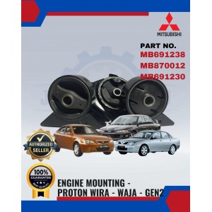 Engine Mounting-Mitsubishi-Wira-Waja-Gen2-Auto-Manual-CO-MB691238-MB70012-MB691230