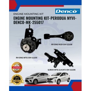 Engine Mounting Kit-Perodua Myvi-Denco-MK-255017