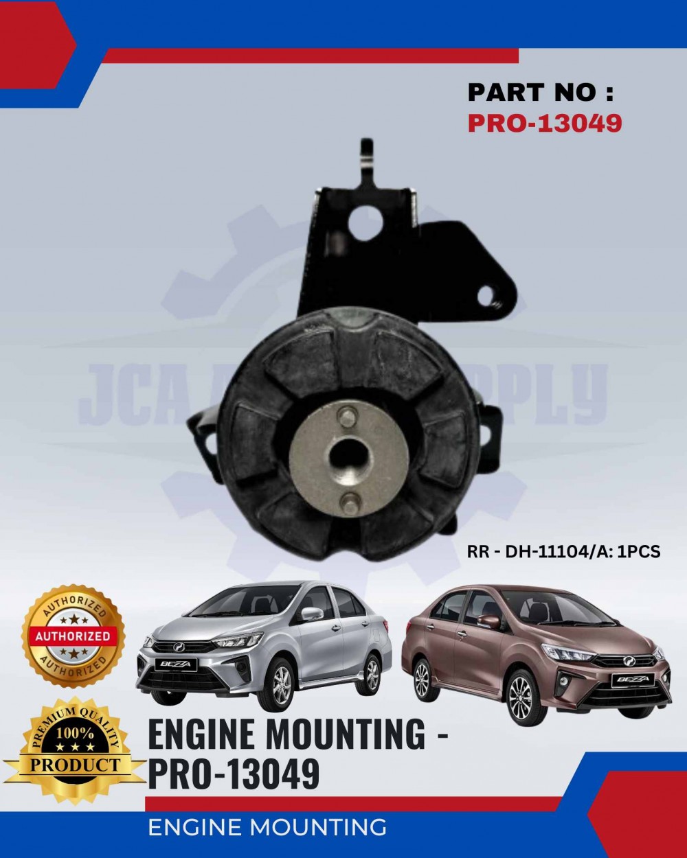 Perodua Bezza 1.3cc Engine Mounting Set-Auto-PRO-13049 | PROVISION ...