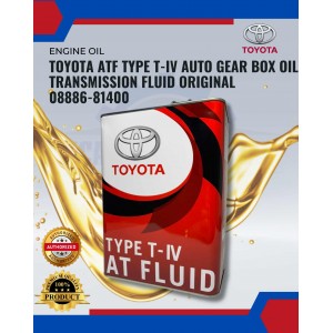 Toyota ATF Type T-IV Auto Gear Box Oil Transmission Fluid Original 08886-81400