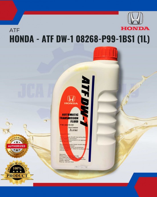 HONDA - ATF DW1 -Auto Transmission Fluid- 1Litre 100% Genuine Filters image