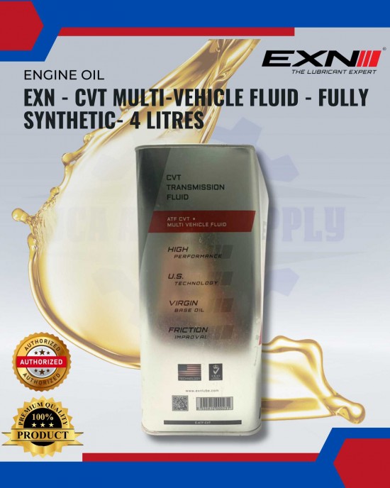 EXN - CVT MULTI-VEHICLE FLUID - FULLY SYNTHETIC- 4 LITRES Engine Oils & Fluids image