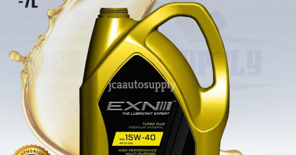 EXN Emplios Premium Mineral Engine Oil (SAE 15W40) - API CI-4 Turbo ...