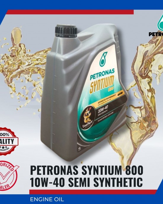 Petronas Syntium 800 10W-40 Semi Synthetic (4L) image