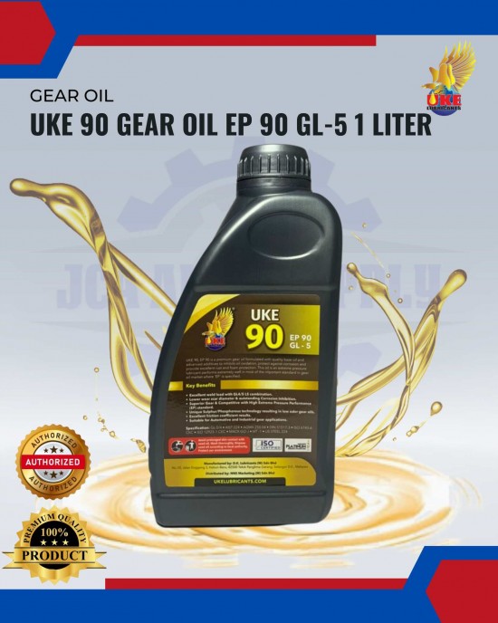 UKE 90 GEAR OIL EP 90 GL-5 1 LITER Filters image