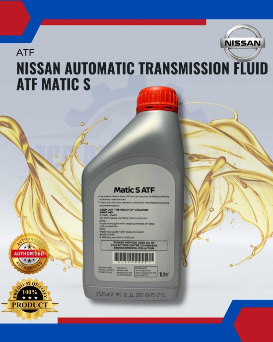 Original Nissan Automatic Transmission Fluid ATF Matic S Oil / Air / Fuel / Auto Transmission Filter image