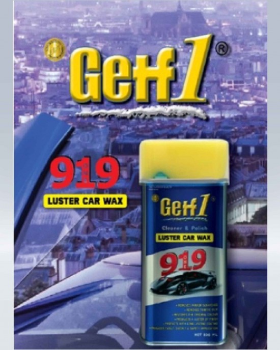 Getf 1 Luster Car Wax 919 Cleaner & Polish - 530ml Car Care Products image