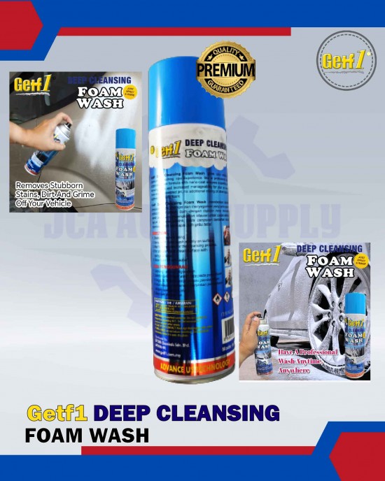 GETF1 Deep Cleansing Foam Wash (500ml) Car Care Products image