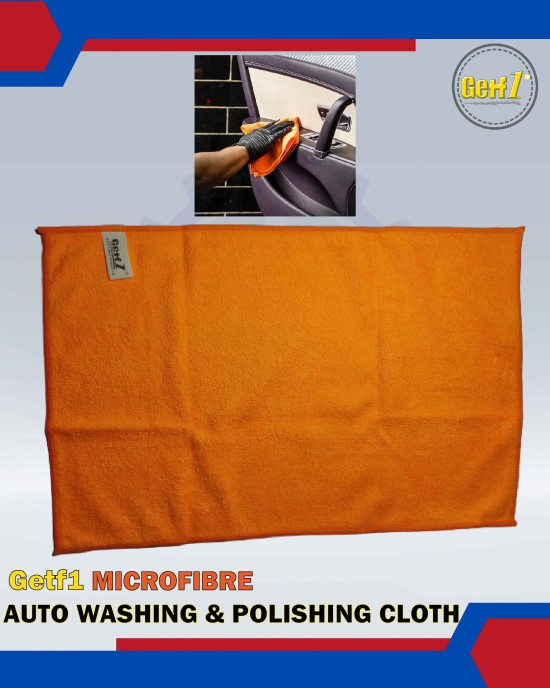 GETF1 Microfibre Auto Washing & Polishing Cloth Car Care Products image